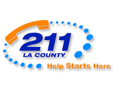 211 LA County logo